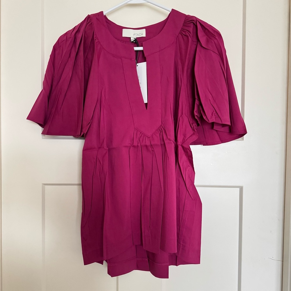 Pinch from Shop Avara Berry Pink Women's Mavis Top size Small
